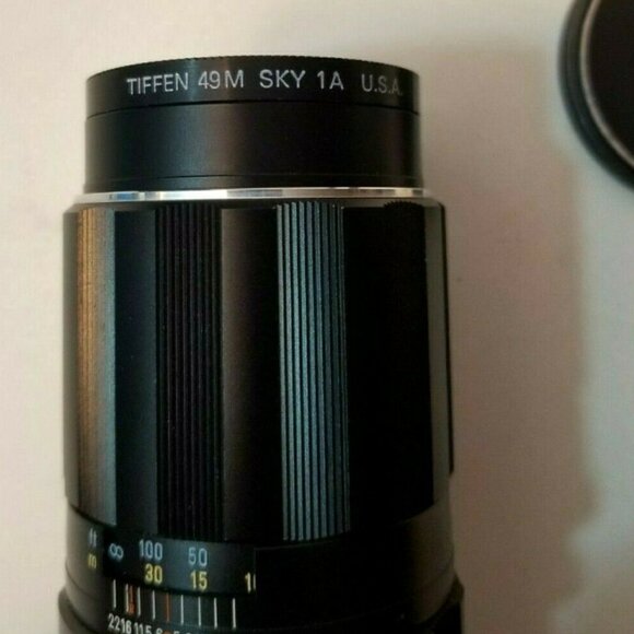 Asahi Pentax Camera Lens Takumar 3.5 135mm Super Multicoated Telephoto Skylight - Picture 9 of 10